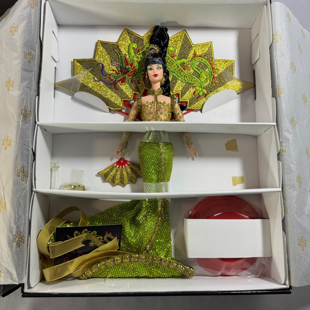 Bob Mackie Fantasy Goddess of Asia Barbie Doll Limited Edition 1998 20648 NIB